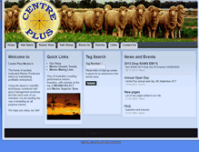Tablet Screenshot of centreplus.com.au
